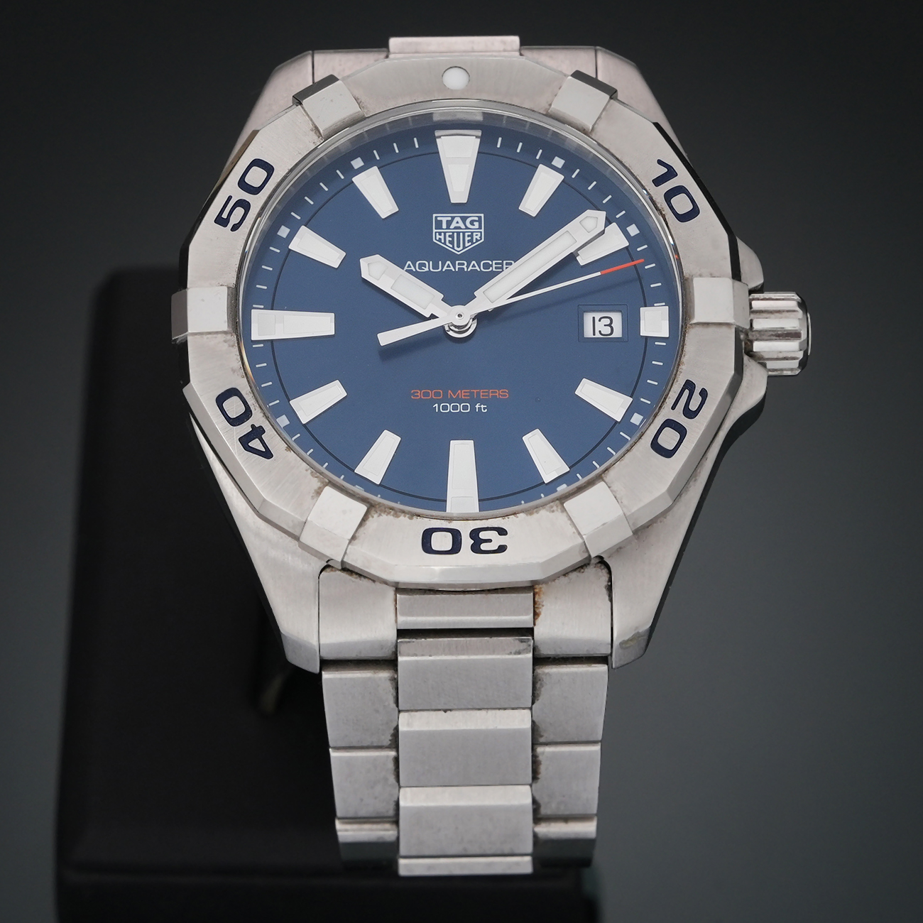 TAG HEUER(USED)태그호이어 아쿠아레이서 스틸 쿼츠 WBD1112